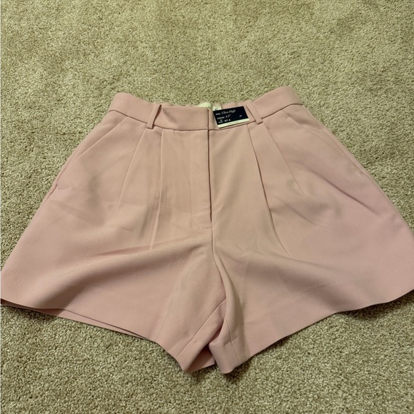 Abercrombie & Fitch Pants - Abercrombie & Fitch Pink Ultra High Curve Love trouser shorts size 27/4 NWT